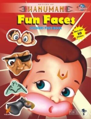 Hanuman Fun Faces Sticker Book-0