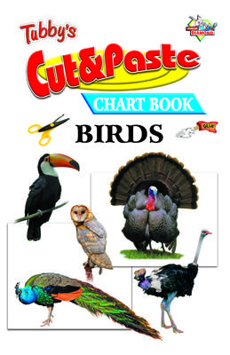 Tubbys Cut & Paste Chart Book Birds-0