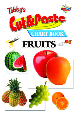 Tubbys Cut & Paste Chart Book Fruits-0