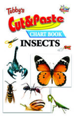 Tubbys Cut & Paste Chart Book Insects English (PB) -0