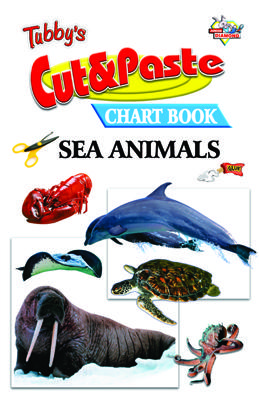 Tubbys Cut & Paste Chart Book Sea Animals-0