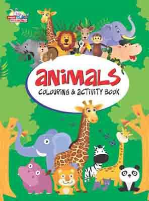 Animals Colouring & Activity Book-0