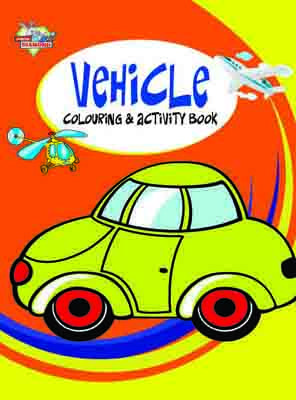 Vehicle Colouring & Activity Book-0