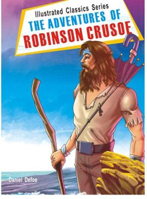 Illustrated Classics Series : The Adventures Of Robinson Crusoe-0