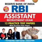 Reserve Bank of India Assistant Recruitment Exam PB-0