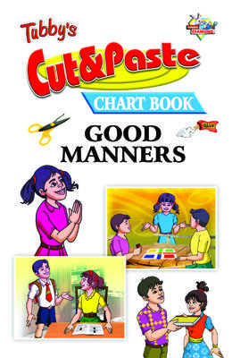 Tubbys Cut & Paste Chart Book Good Manners-0