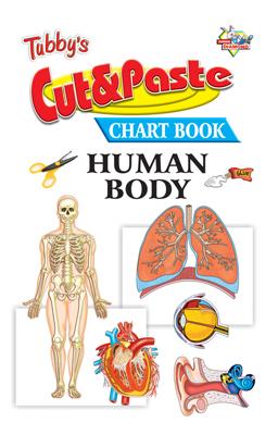 Tubbys Cut & Paste Chart Book Human Body-0