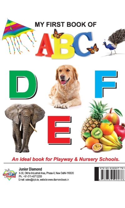 My First Book of ABC | Early Learning Books for Children with Illustrations-9110