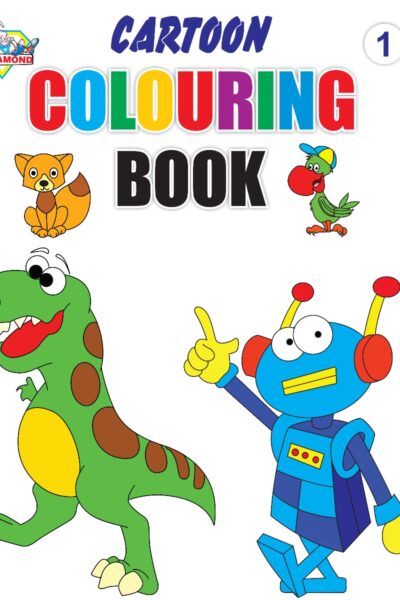 Cartoon Colouring Book 1-0