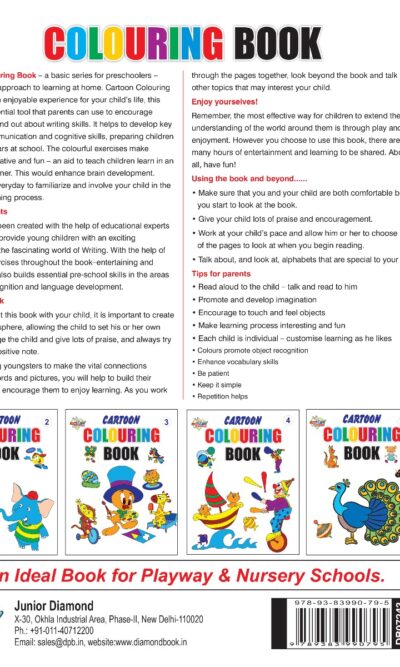 Cartoon Colouring Book 1-9080