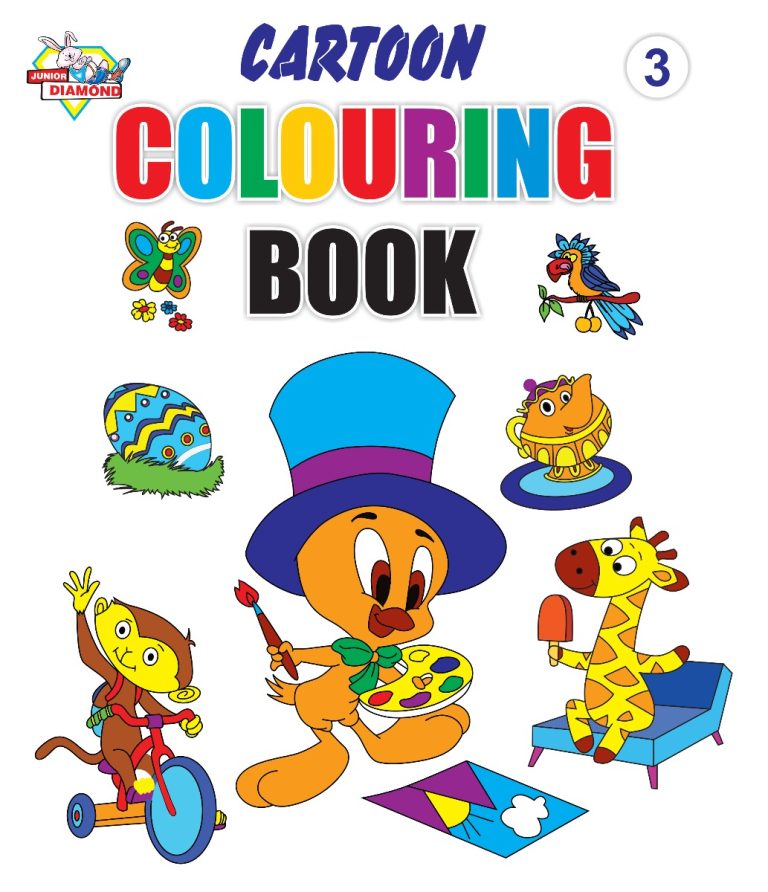 Cartoon Colouring Book 3-0