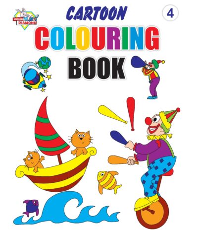 Cartoon Colouring Book 4-0