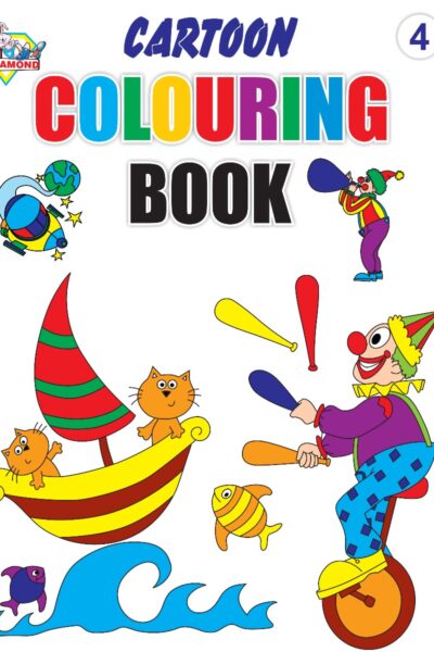 Cartoon Colouring Book 4-0