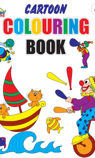 Cartoon Colouring Book 4-0