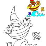 Cartoon Colouring Book 4-9101