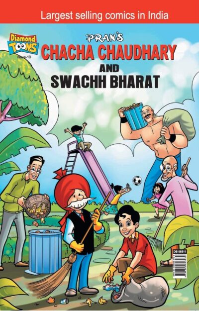 Chacha Chaudhary & Swatchh Bharat VOL 10 PB English-0