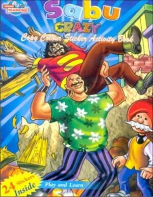 Prans Sabu Crazy Copy Colour Sticker Activity Book-0