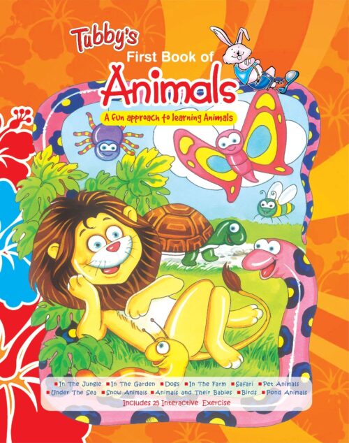 Tubby’s First Book Of Animals With Colourful Interactive Activities-0