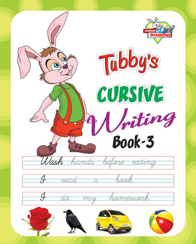 Tubbys Cursive Writing Book - 3-0