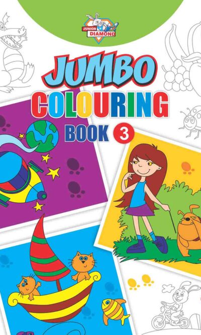 Jumbo Colouring Book 3-0