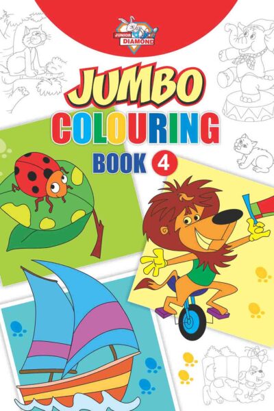 Jumbo Colouring Book 4-0