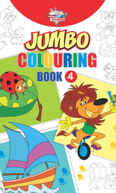 Jumbo Colouring Book 4-0