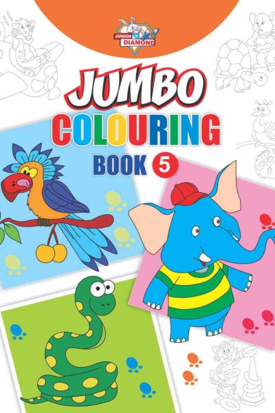 Jumbo Colouring Book 5-0