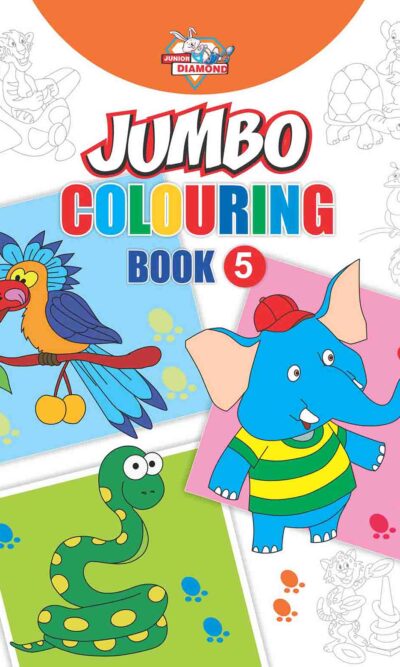 Jumbo Colouring Book 5-0