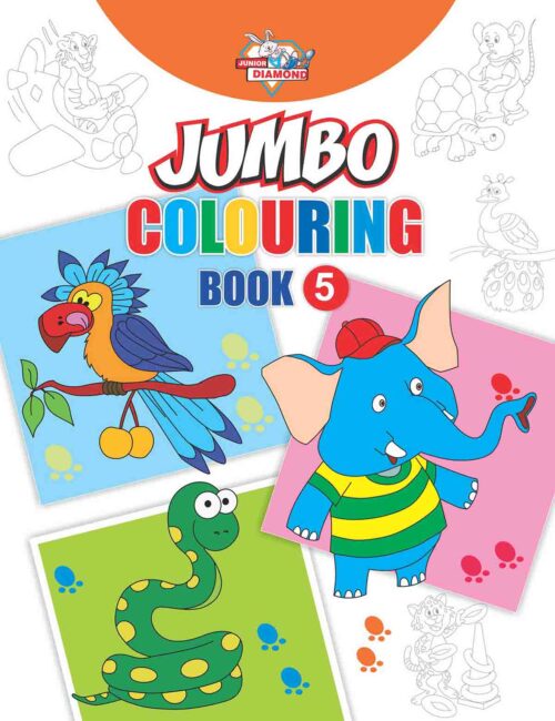 Jumbo Colouring Book 5-0