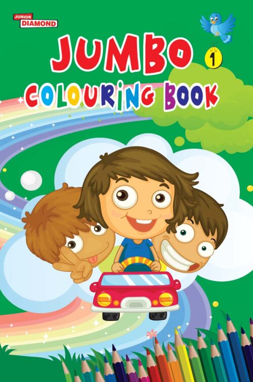 Jumbo Colouring Book 01 Pb English-0