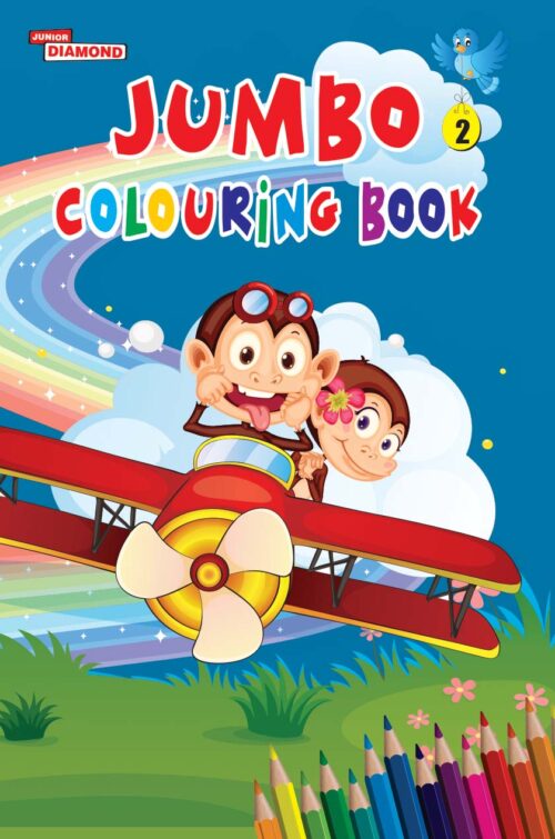 Jumbo Colouring Book 02 Pb English-0