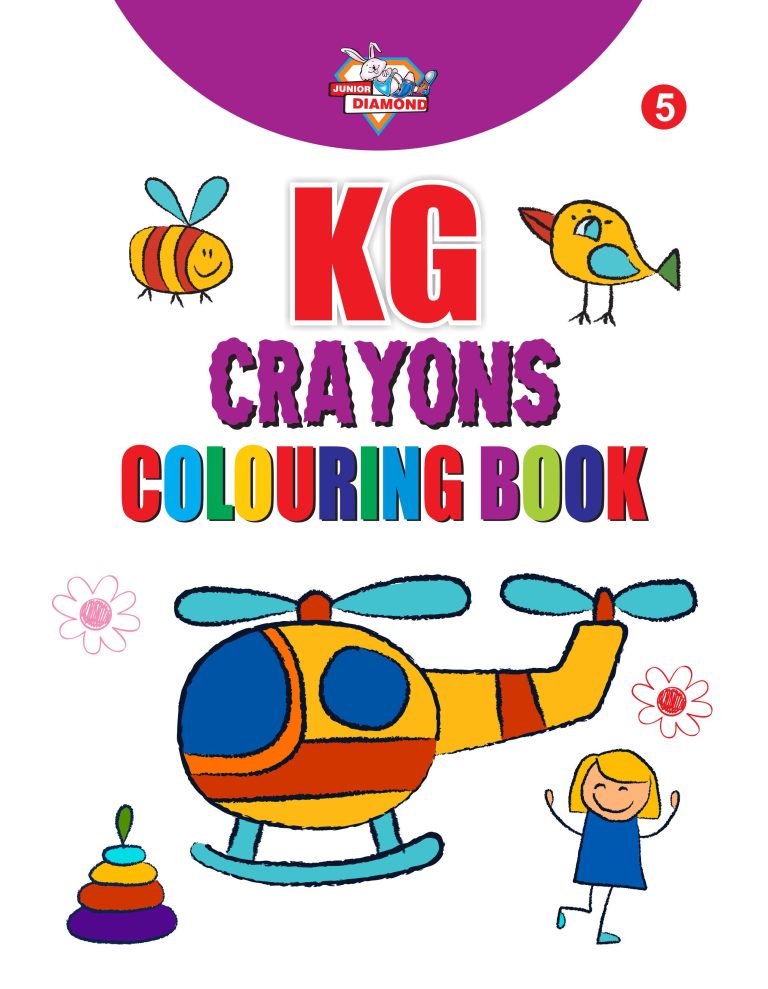 KG Crayons Colouring Book 05-0