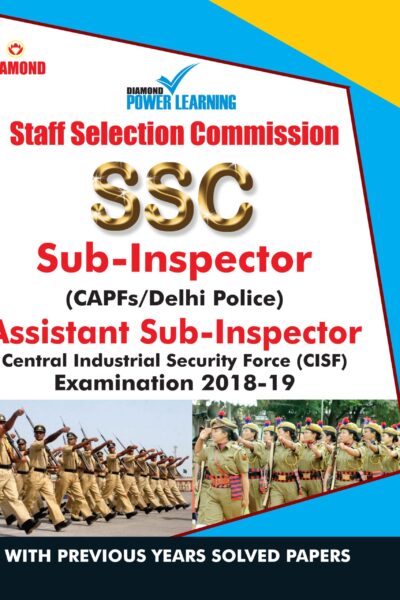 SSC Sub Inspector (Capf/Delhi Police) Guide PB English-0