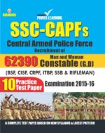 SSC - CAPFs Constable Recruitment Exam Book 2015-0