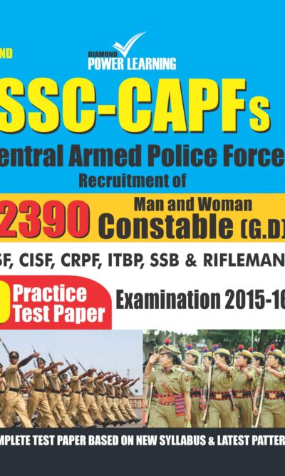 SSC - CAPFs Constable Recruitment Exam Book 2015-0