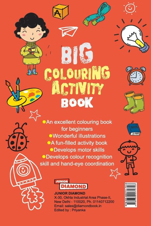 Big Colouring Activity Book-5598