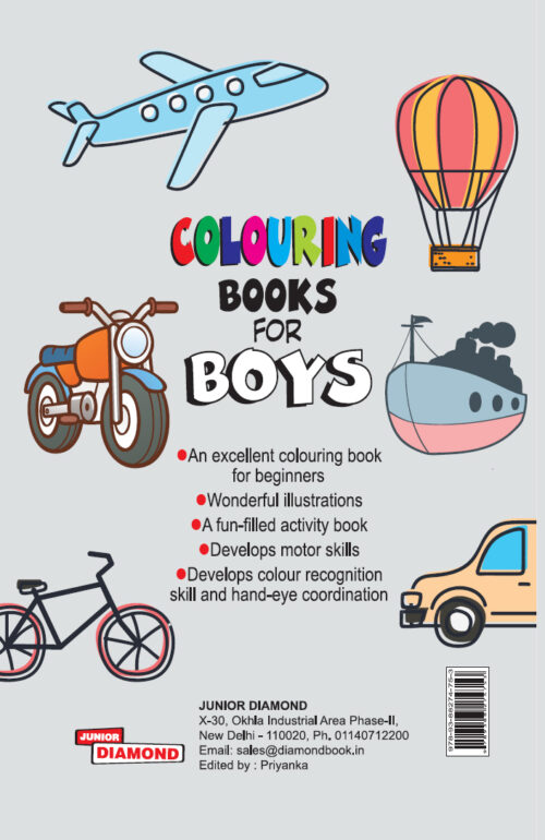 Colouring Books For Boys-5610