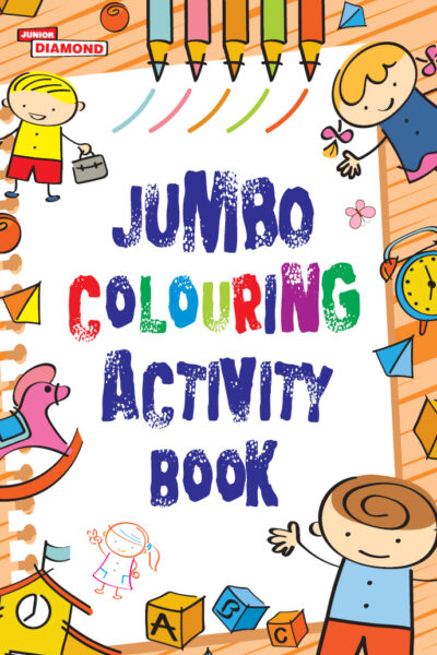 Jumbo Colouring Activity Book-0