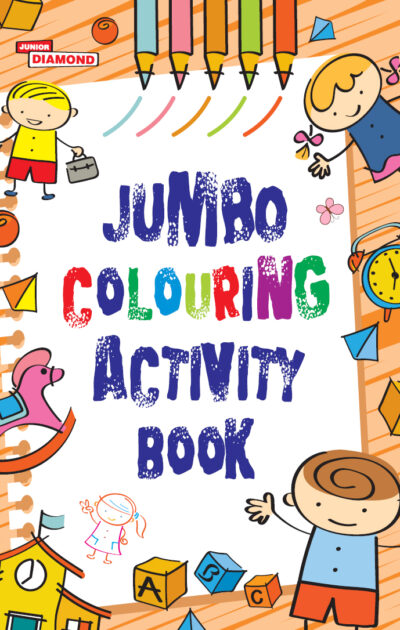 Jumbo Colouring Activity Book-0