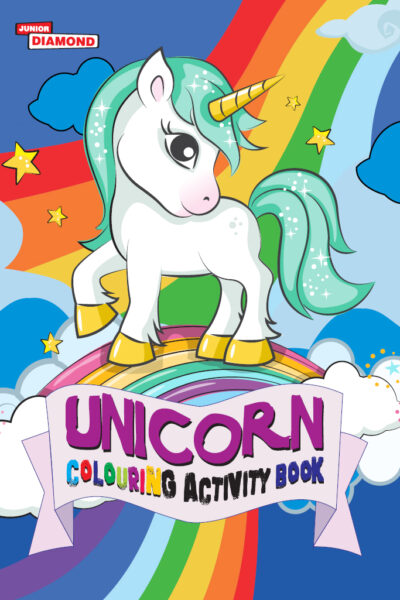 Unicorn Colouring Activity Book-0