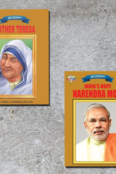 Famous Personalities from India | Set of 2 Books | Mother Teresa + India's Hope Narender Modi -0