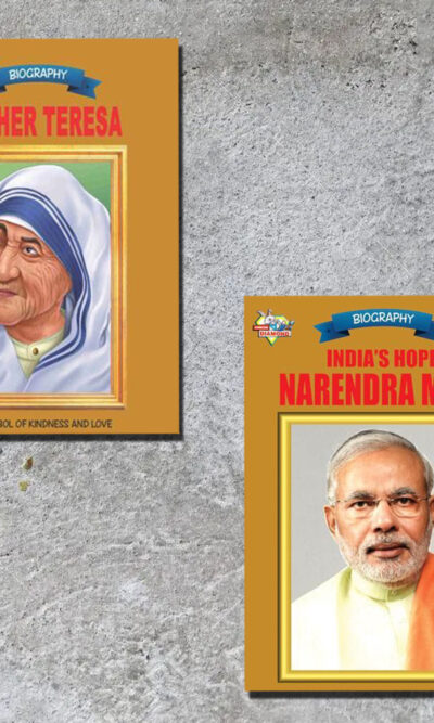 Famous Personalities from India | Set of 2 Books | Mother Teresa + India's Hope Narender Modi -0