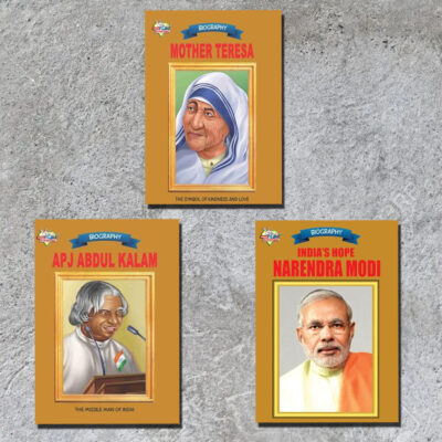 Famous Personalities from India | Set of 3 Books | Mother Teresa + APJ Abdul Kalam + India's Hope Narender Modi-0