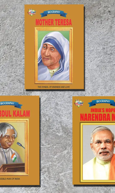 Famous Personalities from India | Set of 3 Books | Mother Teresa + APJ Abdul Kalam + India's Hope Narender Modi-0