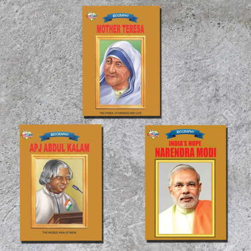 Famous Personalities From India | Set Of 3 Books | Mother Teresa + Apj Abdul Kalam + India'S Hope Narender Modi-0