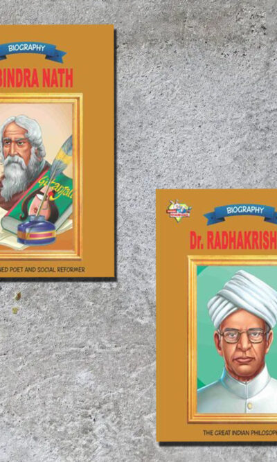 Biographies of Great Personalities | Set of 2 Books | Rabindranath Tagore + Dr. Radhakrishnan -0