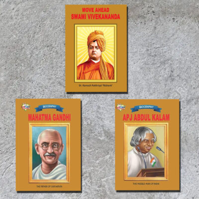 Biographies of Great Personalities | Set of 3 Books | Move Ahead Swami Vivekanand + Mahatma Gandhi + APJ Abdul Kalam-0