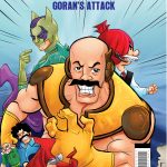 New Comics in English (Set of 5 Comics) : Chacha Chaudhary Raka's Terror | Chacha Chaudhary Dangerous Butterfly | Chacha Chaudhary Goran's Attack | Chacha Chaudhary Corona Warriors | Chacha Chaudhary and Ganga Utsav Original Artwork by Diamond Toons-6548