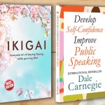 Best Motivational Books In English - Ikigai + Develop Self Confidence Improve Public Speaking-0