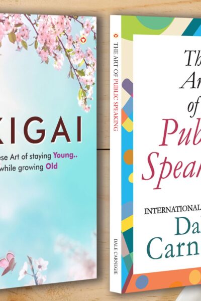 Ikigai : Japanese Art of staying Young.. While growing Old + The Art of Public Speaking-0